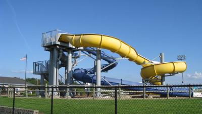 Prairie Grove Aquatic Park Slides